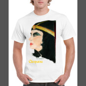 Cleopatra - Gildan Regular White Mens T Shirt SPECIAL