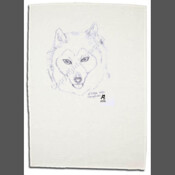 Unleash Your Inner Wolf - Youth Unisex T Shirt - 100% Linen Tea Towels