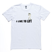 IRON LIFTER - Men's Premium Quality T Shirt by 'As Colour ' SPECIAL